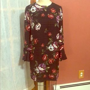 Country Rose Tie Cuff Dress